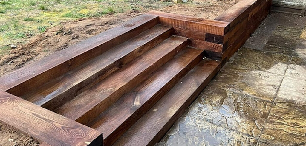 Retaining Sleeper Wall | Thetford, Norfolk