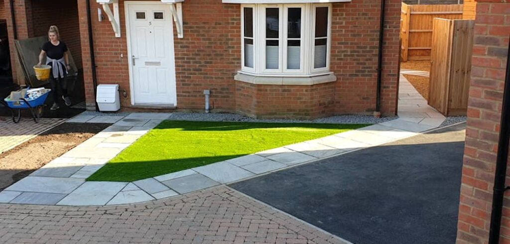 Front & back garden transformation