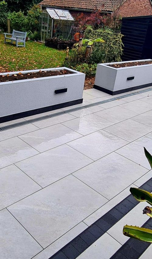 garden designed and lanscaped